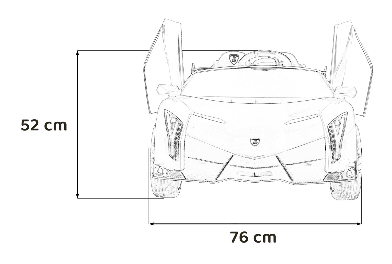 Lamborghini Veneno | Crvena