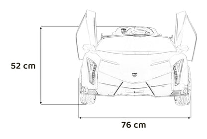 Lamborghini Veneno | Crvena