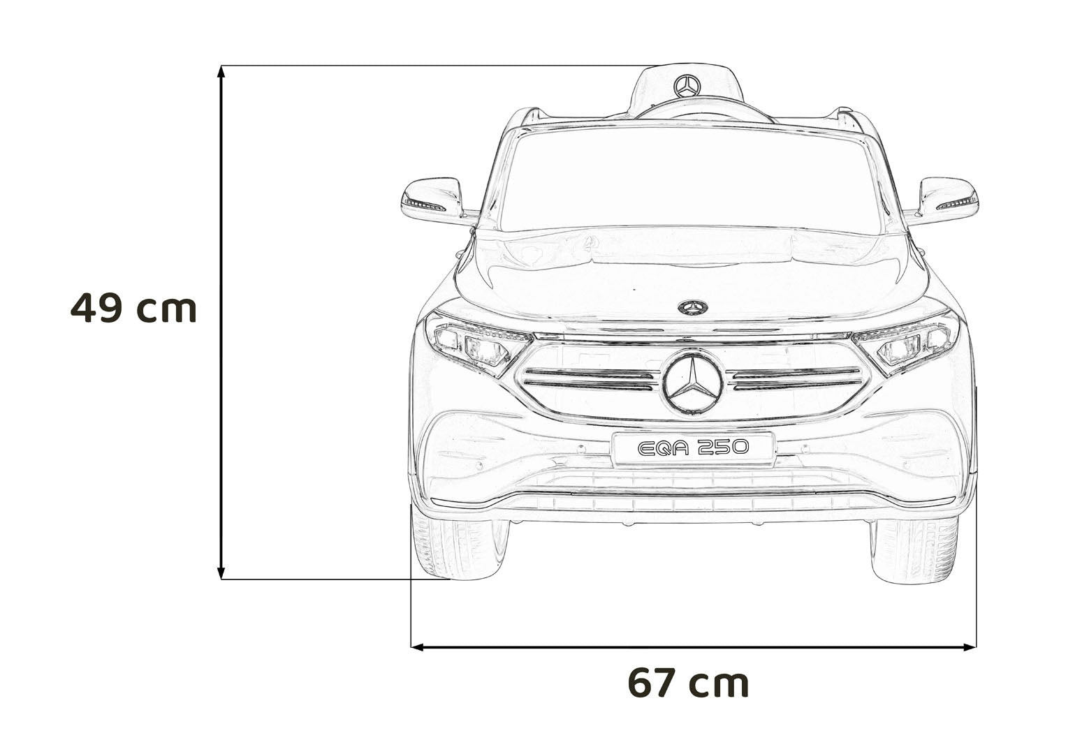 Mercedes Benz EQA 250 | Zelena