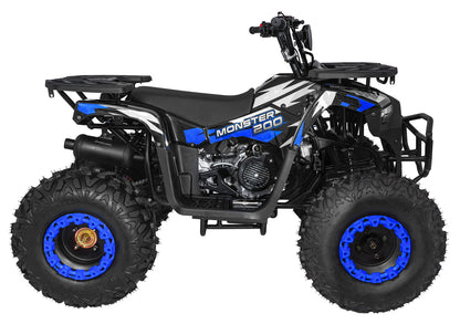 200CC MONSTER benzinski četverocikl | Plava