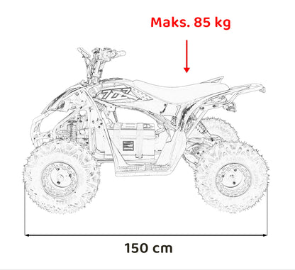 Quad DESERT STORM LIFT | Plava