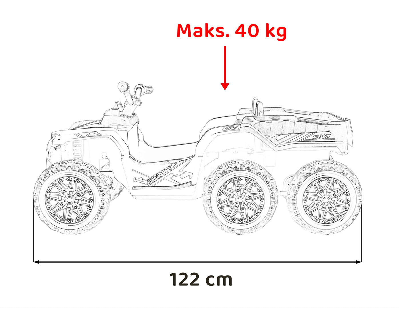 Quad Sport TX ATV | Žuta