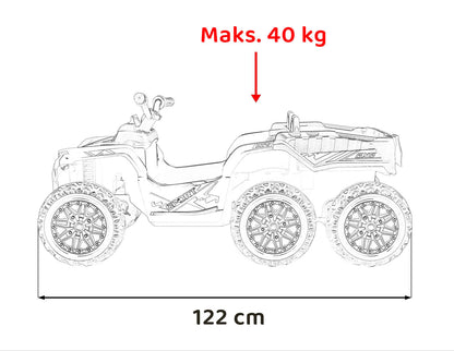 Quad Sport TX ATV | Žuta