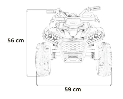 Quad Sport TX ATV | Crvena