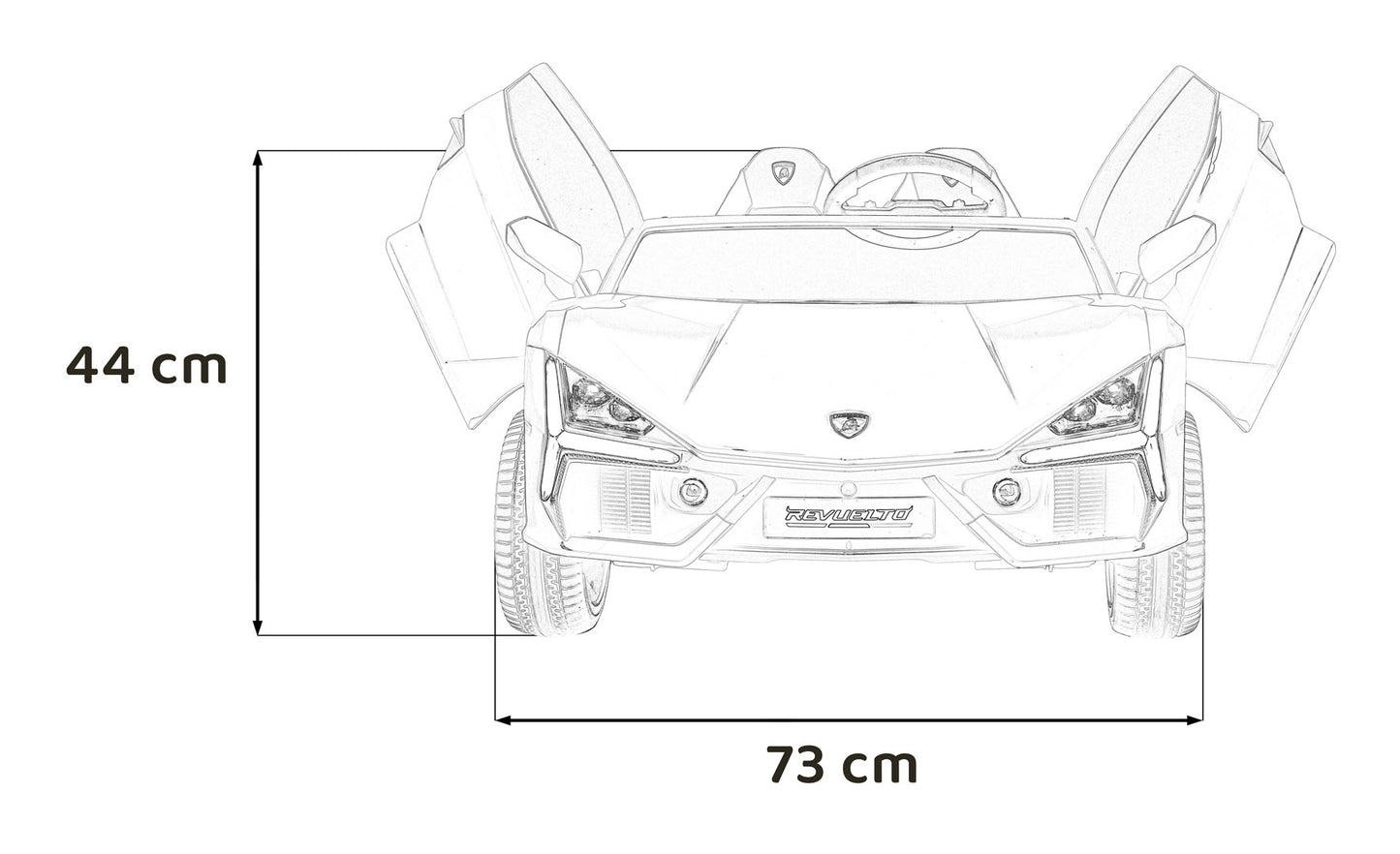 Lamborghini Revuelto XL Strong | Žuta