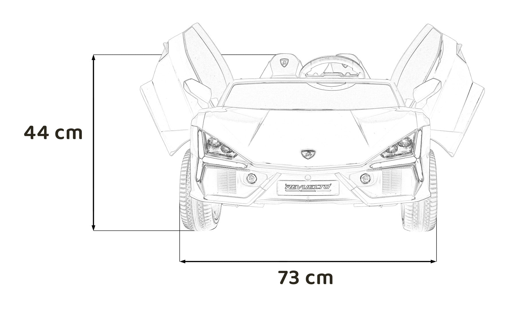 Lamborghini Revuelto XL Strong | Bijela