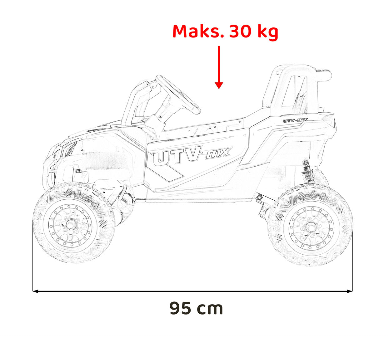 Madman UTV-MX Buggy | Žuta