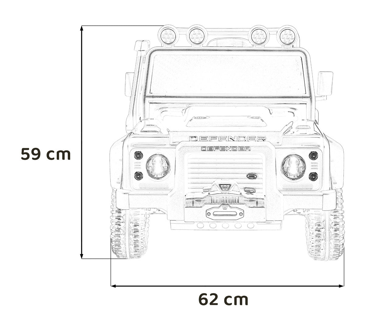 Land Rover Defender 110 SVX Concept | Crna