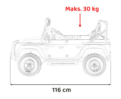 Land Rover Defender 110 SVX Concept | Bijela