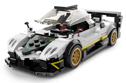 Auto 1:28 Pagani Zonda R Blocks RASTAR — Crna | Bijela