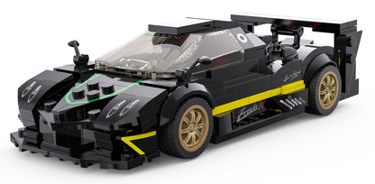 Auto 1:28 Pagani Zonda R Blocks RASTAR — Crna | Crna