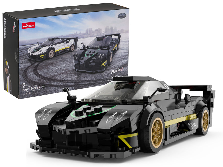 Auto 1:28 Pagani Zonda R Blocks RASTAR — Crna | Crna