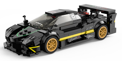 Auto 1:28 Pagani Zonda R Blocks RASTAR — Crna | Crna