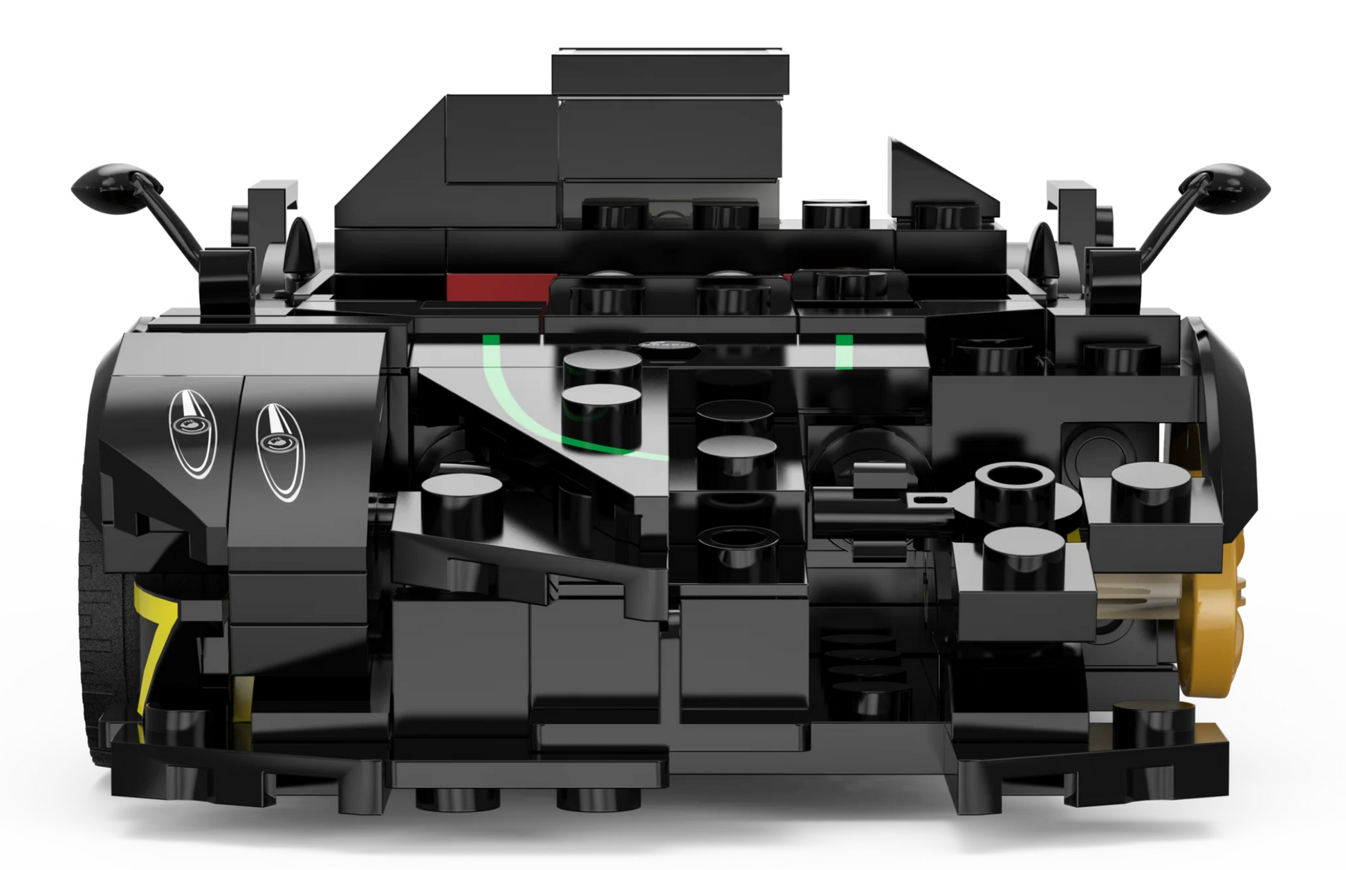 Auto 1:28 Pagani Zonda R Blocks RASTAR — Crna | Crna