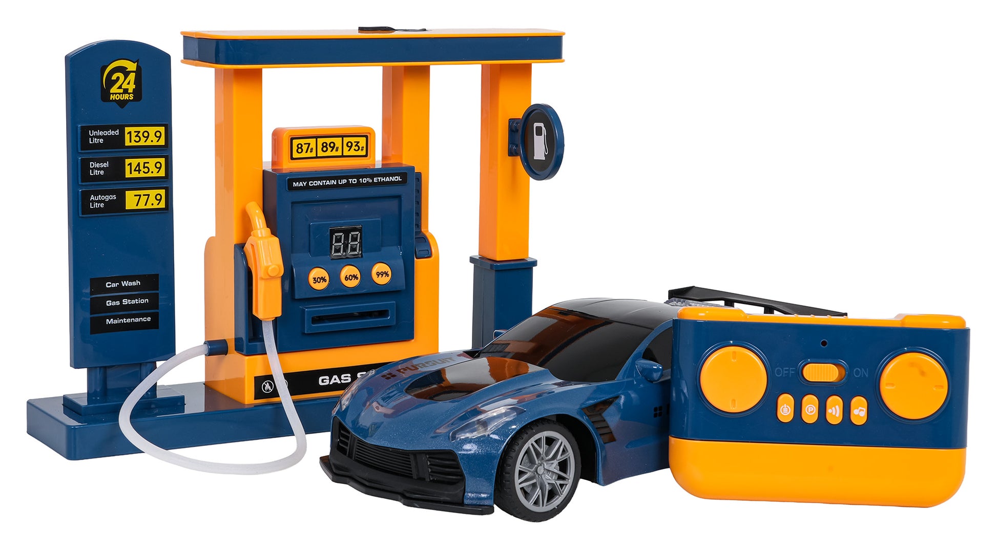 Automobilski sportovi + stanica za punjenje goriva