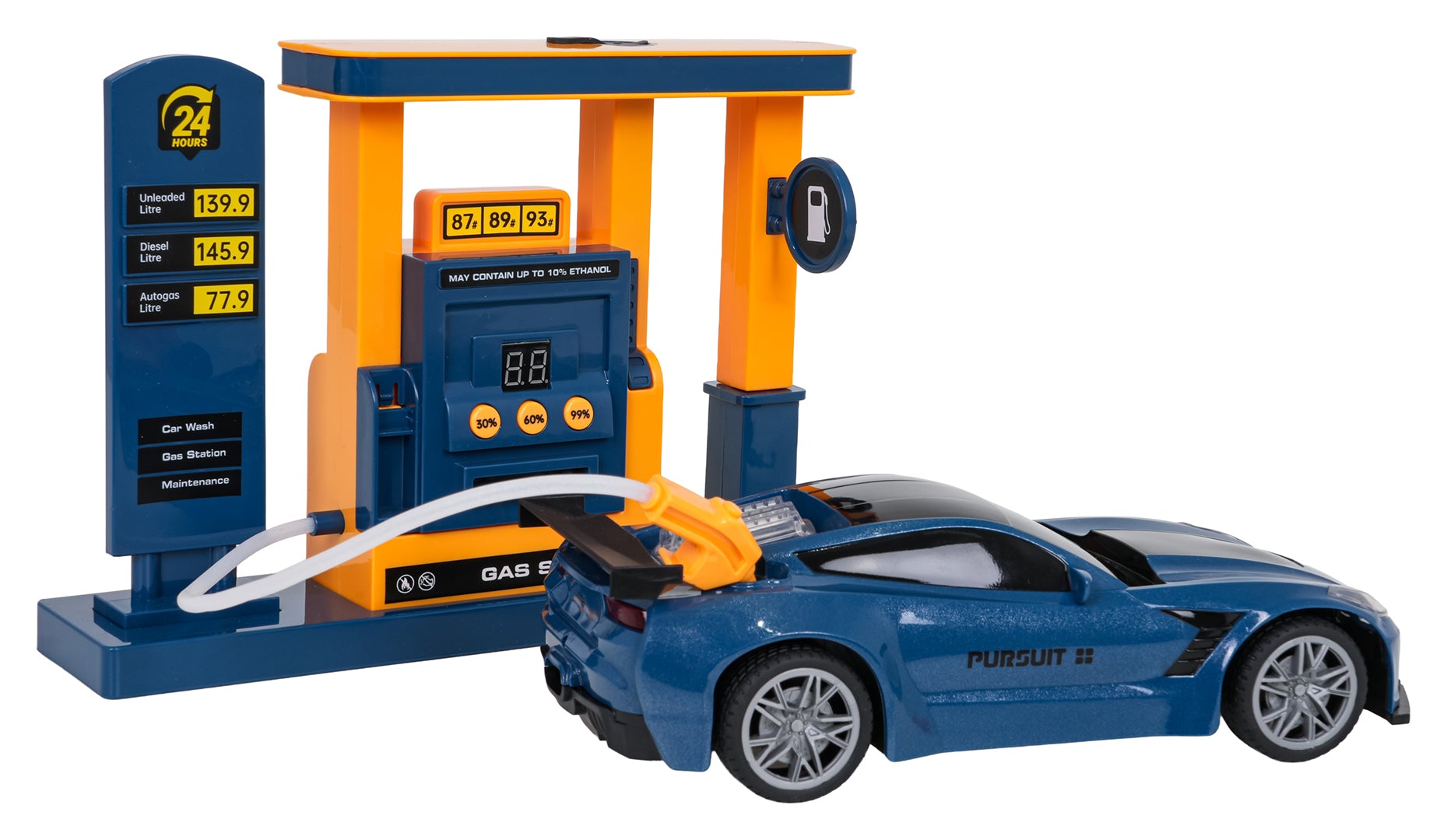 Automobilski sportovi + stanica za punjenje goriva
