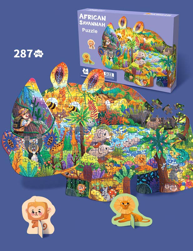 Slagalica 287 komada Safari