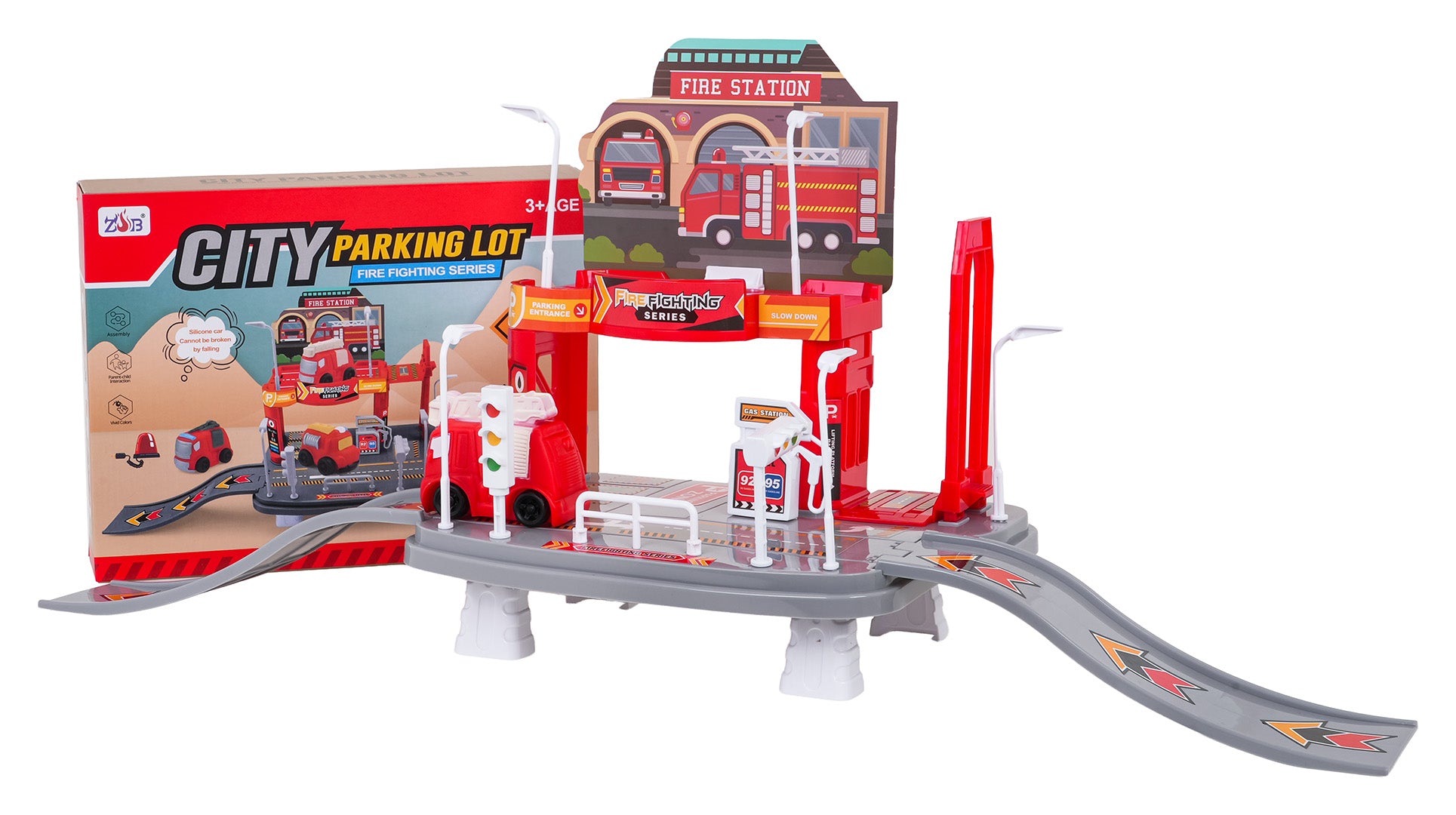 Vatrogasni parking + set mekih vozila