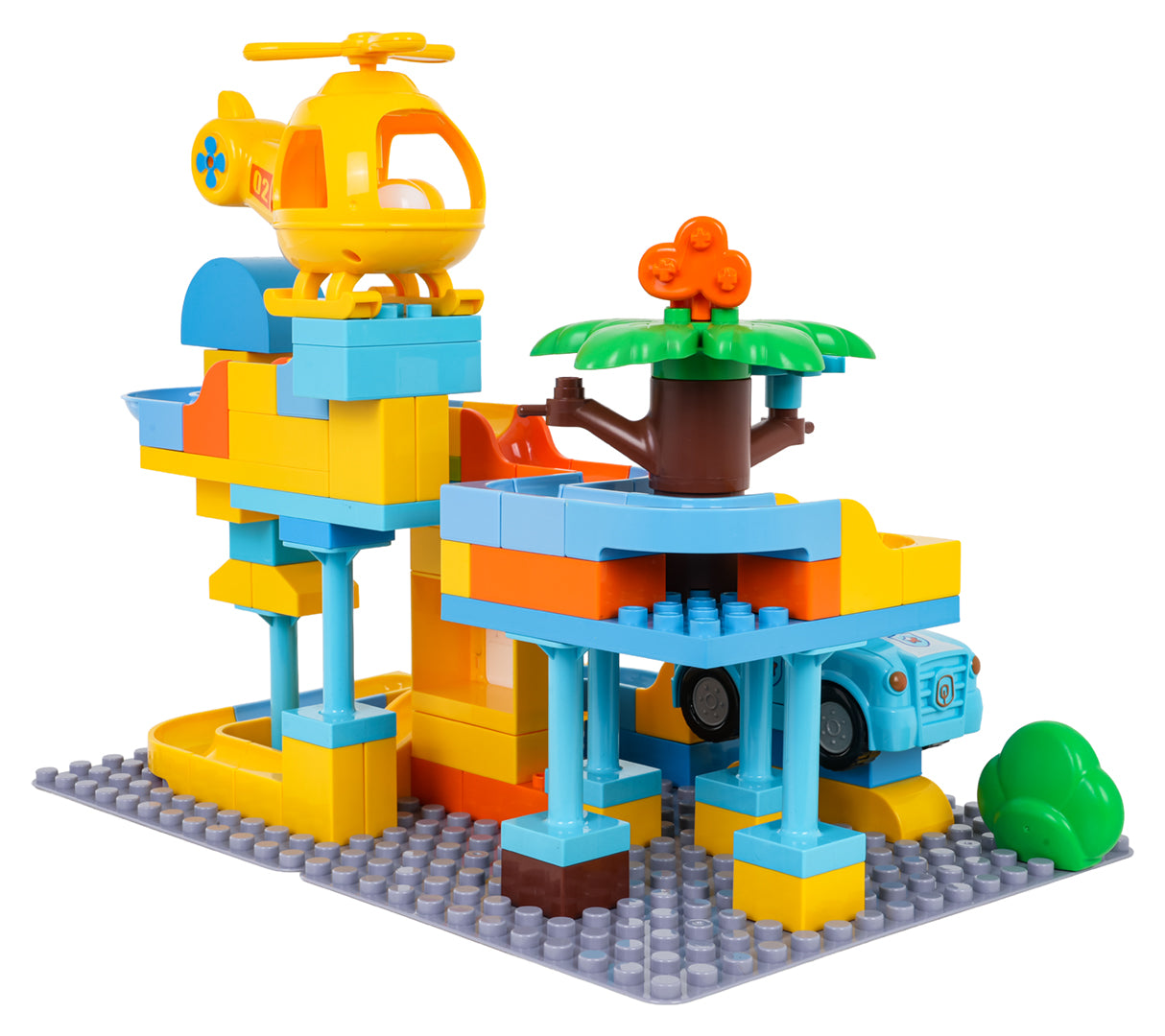 Police Station Big Bricks Set 93 kom