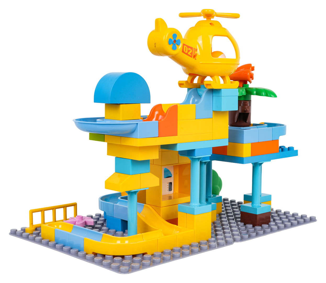 Police Station Big Bricks Set 93 kom