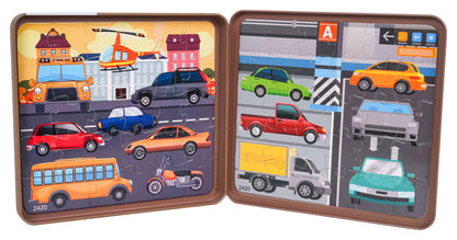 Magnetski set slagalica Grad
