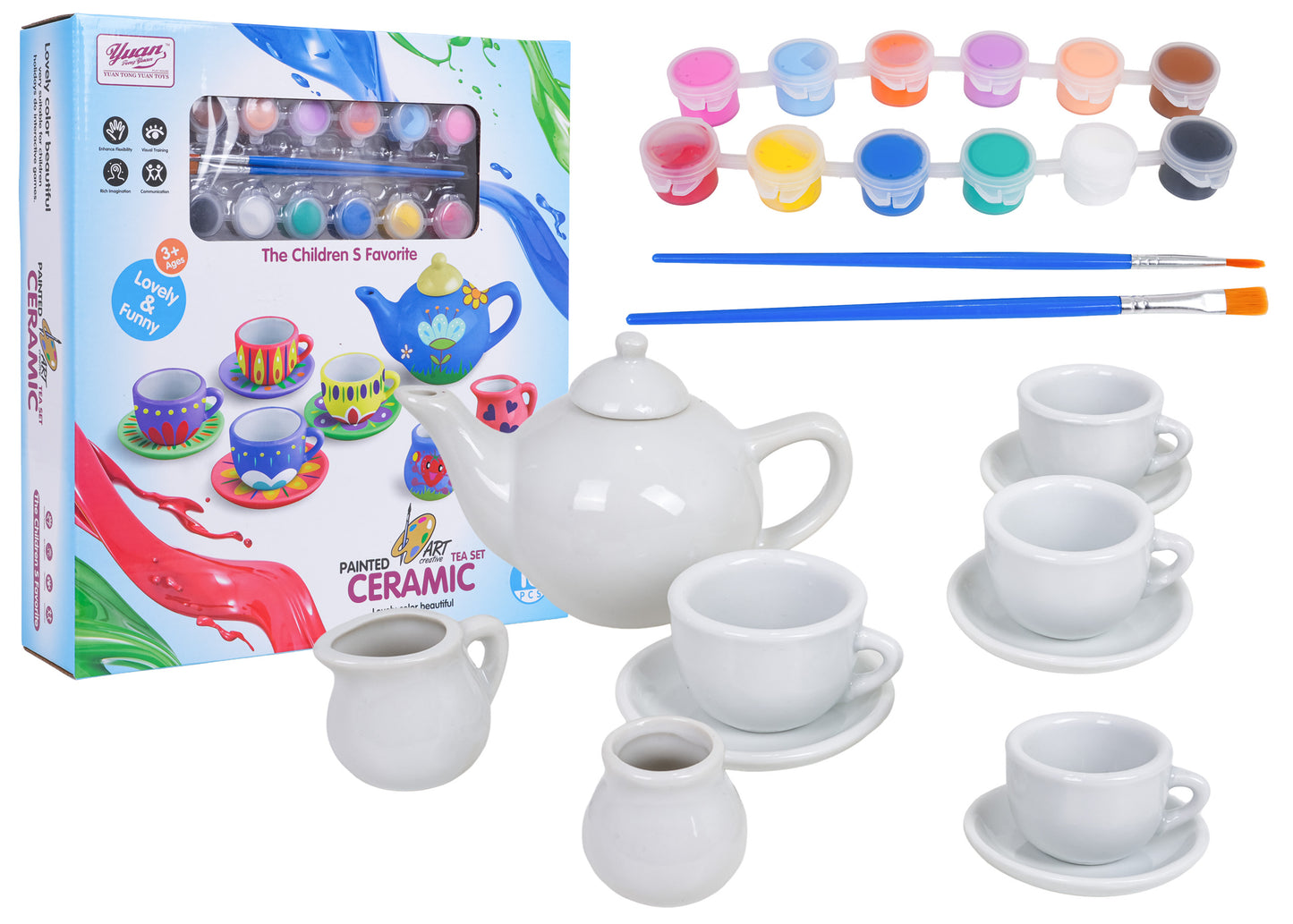 Keramički set za slikanje