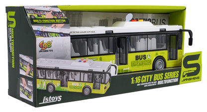 Autobus s funkcijom svjetla i zvuka — Zelena