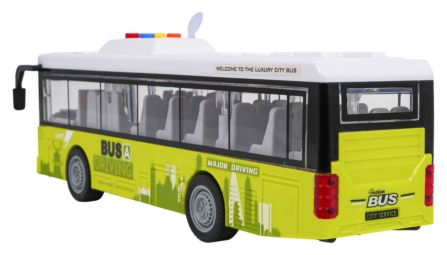 Autobus s funkcijom svjetla i zvuka — Zelena