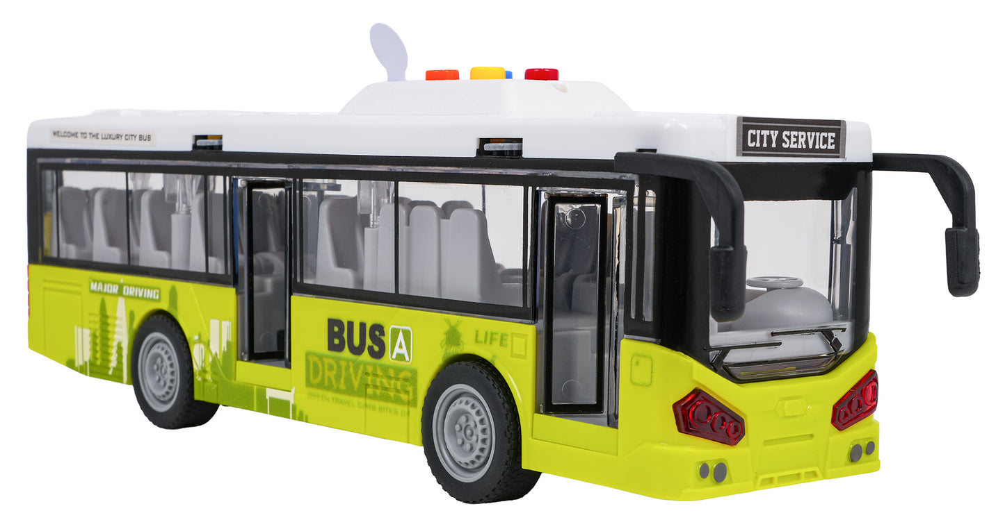 Autobus s funkcijom svjetla i zvuka — Zelena