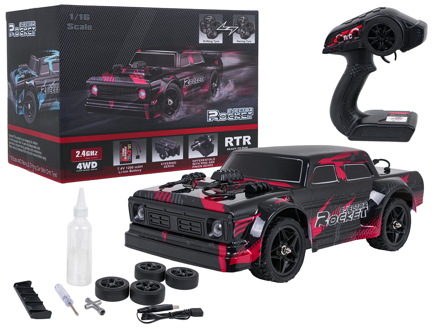 ROCKET Drift 4x4 pogon