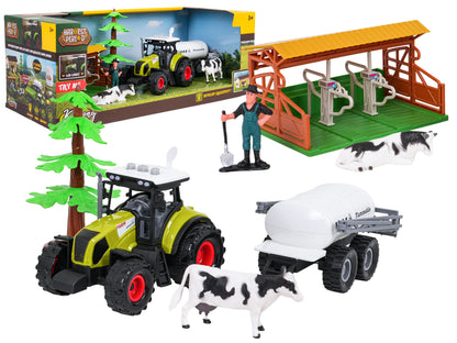 Set farme s traktorom