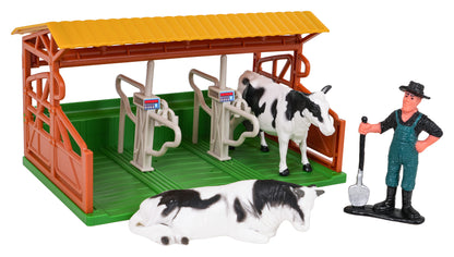 Set farme s traktorom