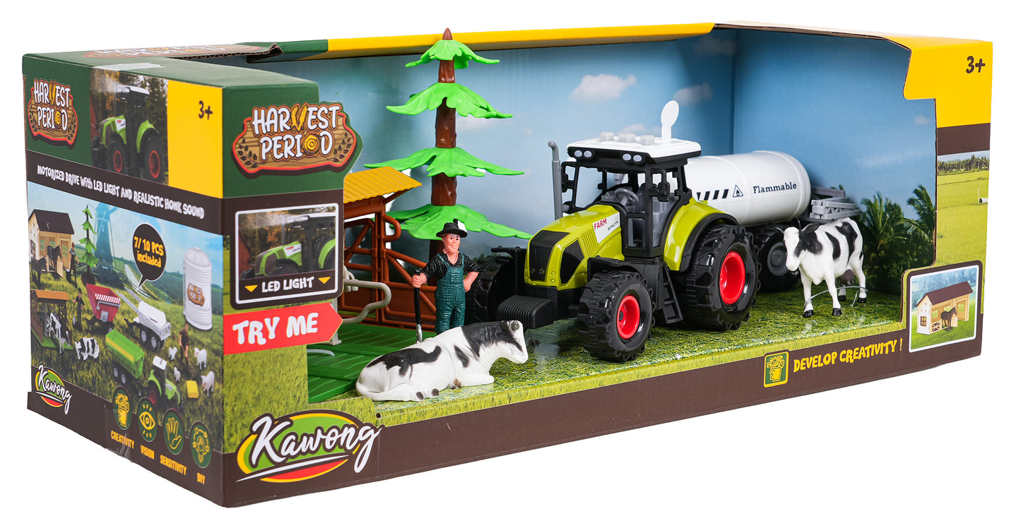 Set farme s traktorom