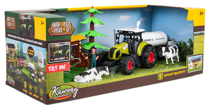 Set farme s traktorom