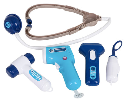 MEGA doktor Set + pribor — Narančasta | Plava