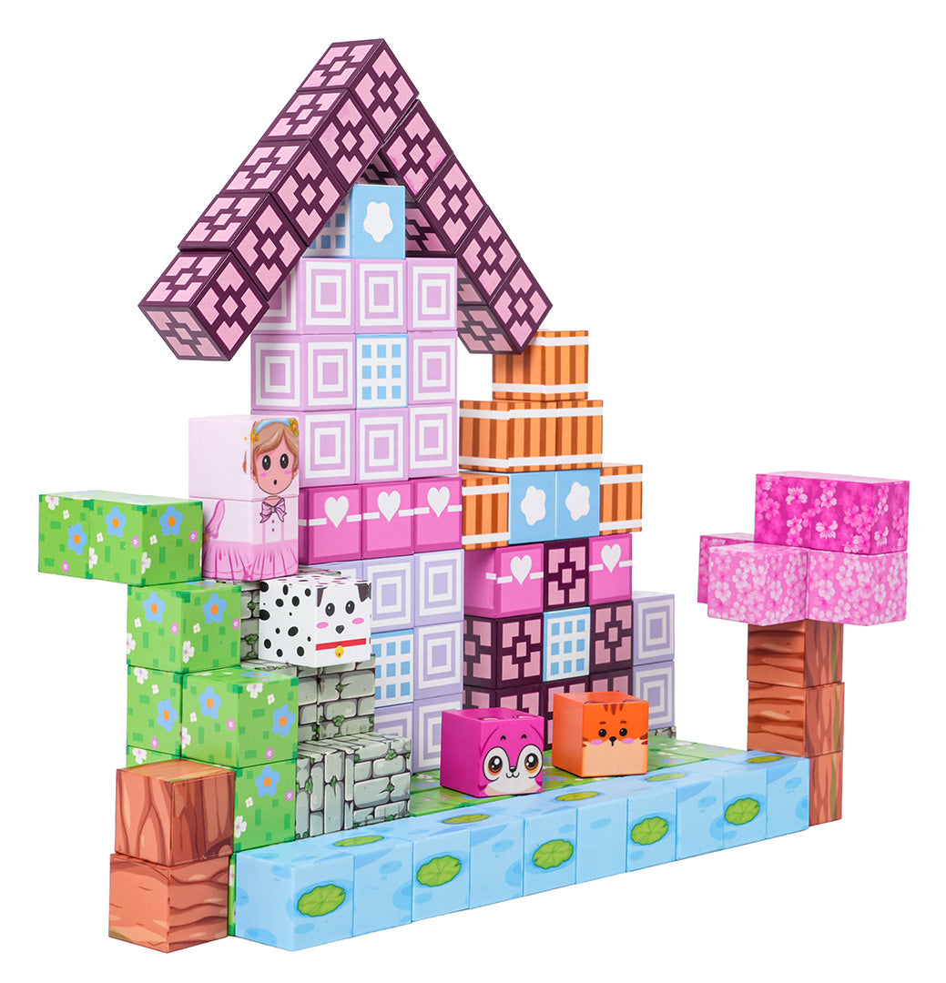 Set magnetskih kocki, blokova, 110 kom