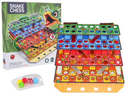3D društvena igra Snake Ladder