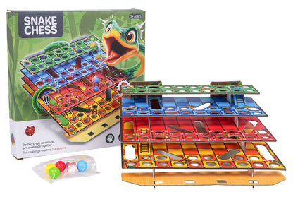 3D društvena igra Snake Ladder