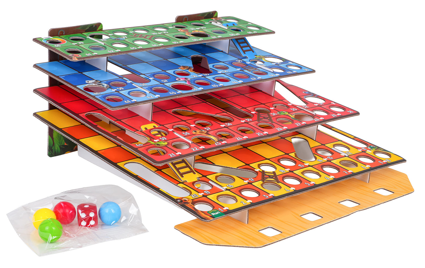 3D društvena igra Snake Ladder