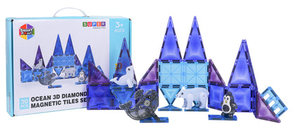 ICE SNOW kocke za slaganje Set 30 kom