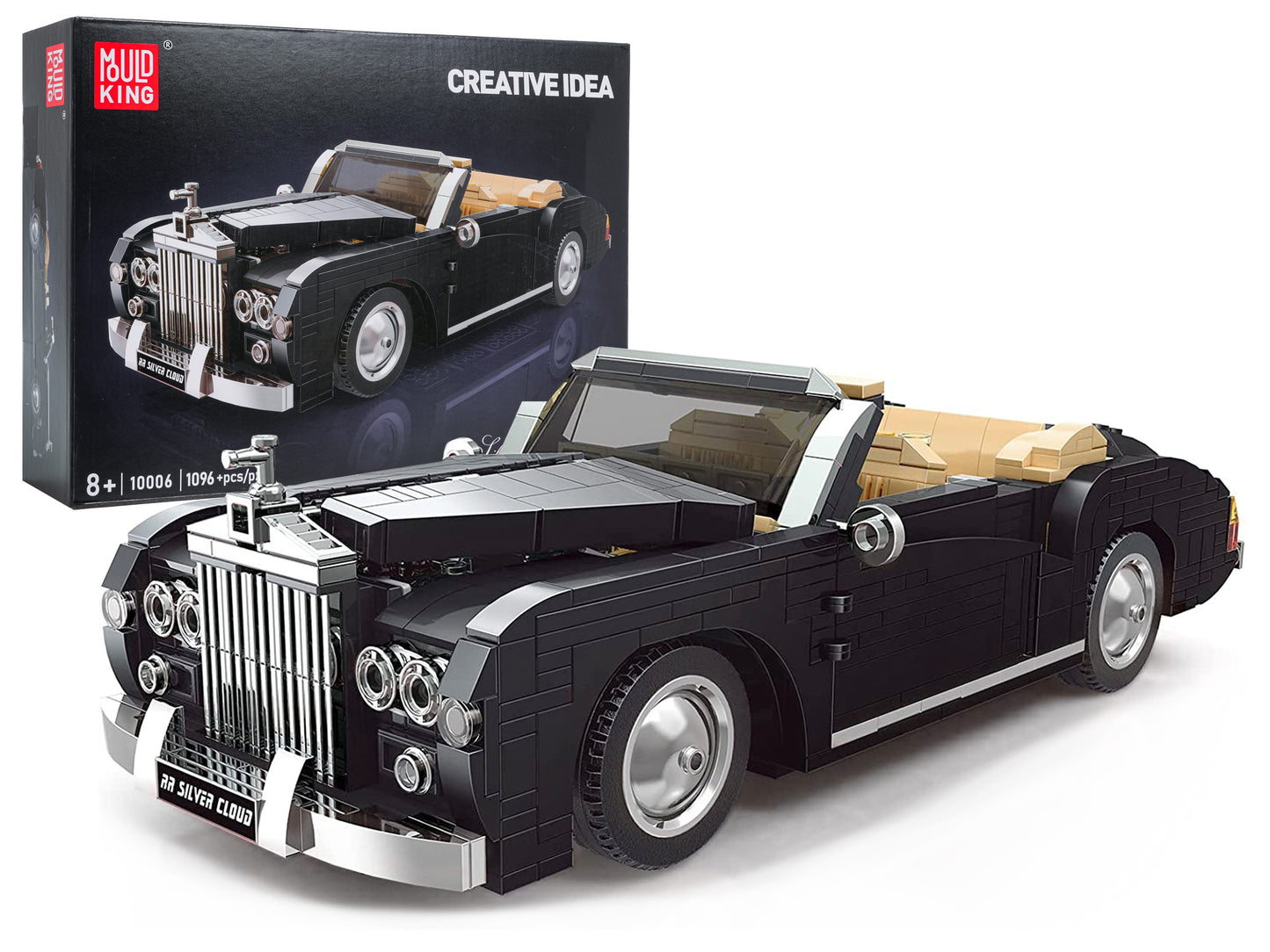 Retro Car Block Set 1096 komada