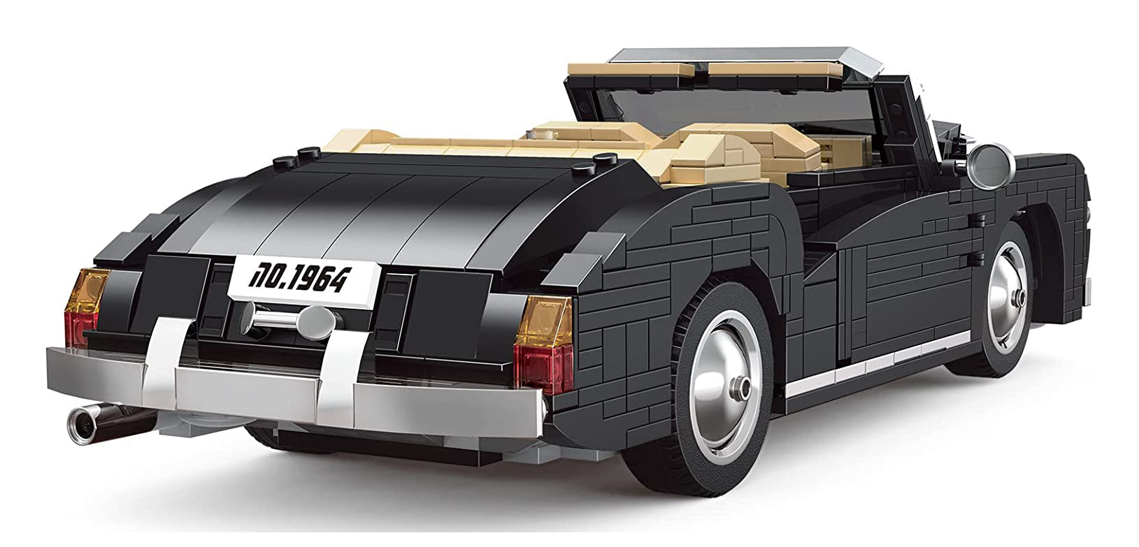Retro Car Block Set 1096 komada