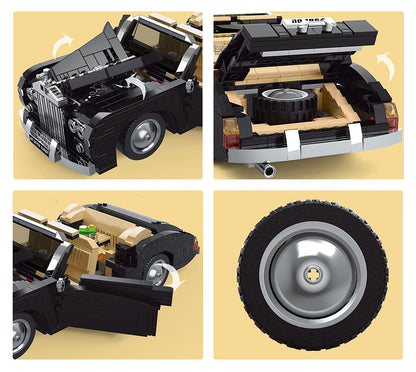 Retro Car Block Set 1096 komada