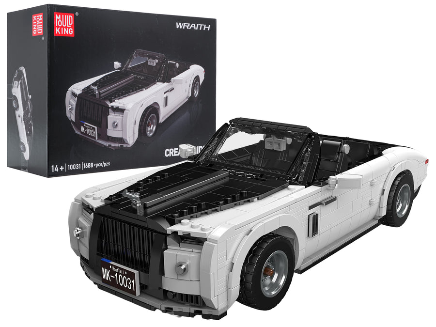 Brick Set Cabriolet 1603 kom — Bijela