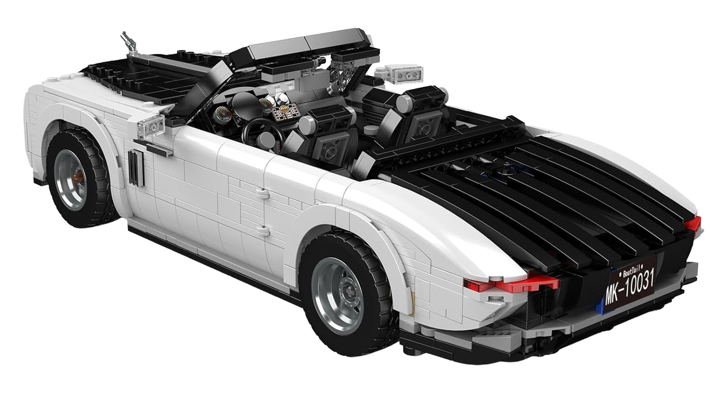 Brick Set Cabriolet 1603 kom — Bijela