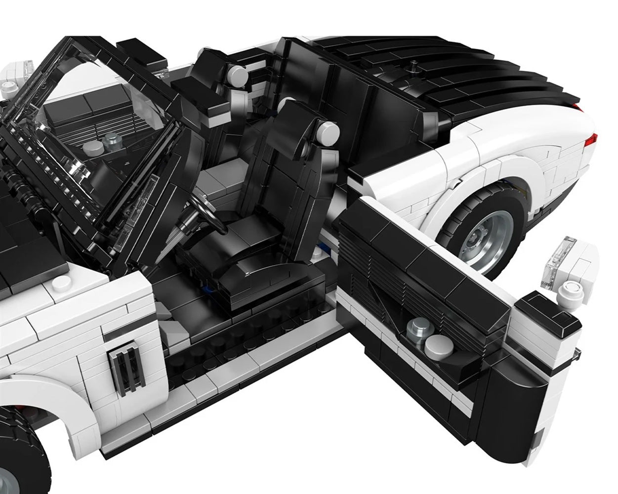 Brick Set Cabriolet 1603 kom — Bijela