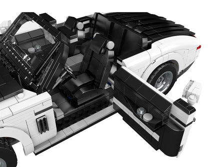 Brick Set Cabriolet 1603 kom — Bijela