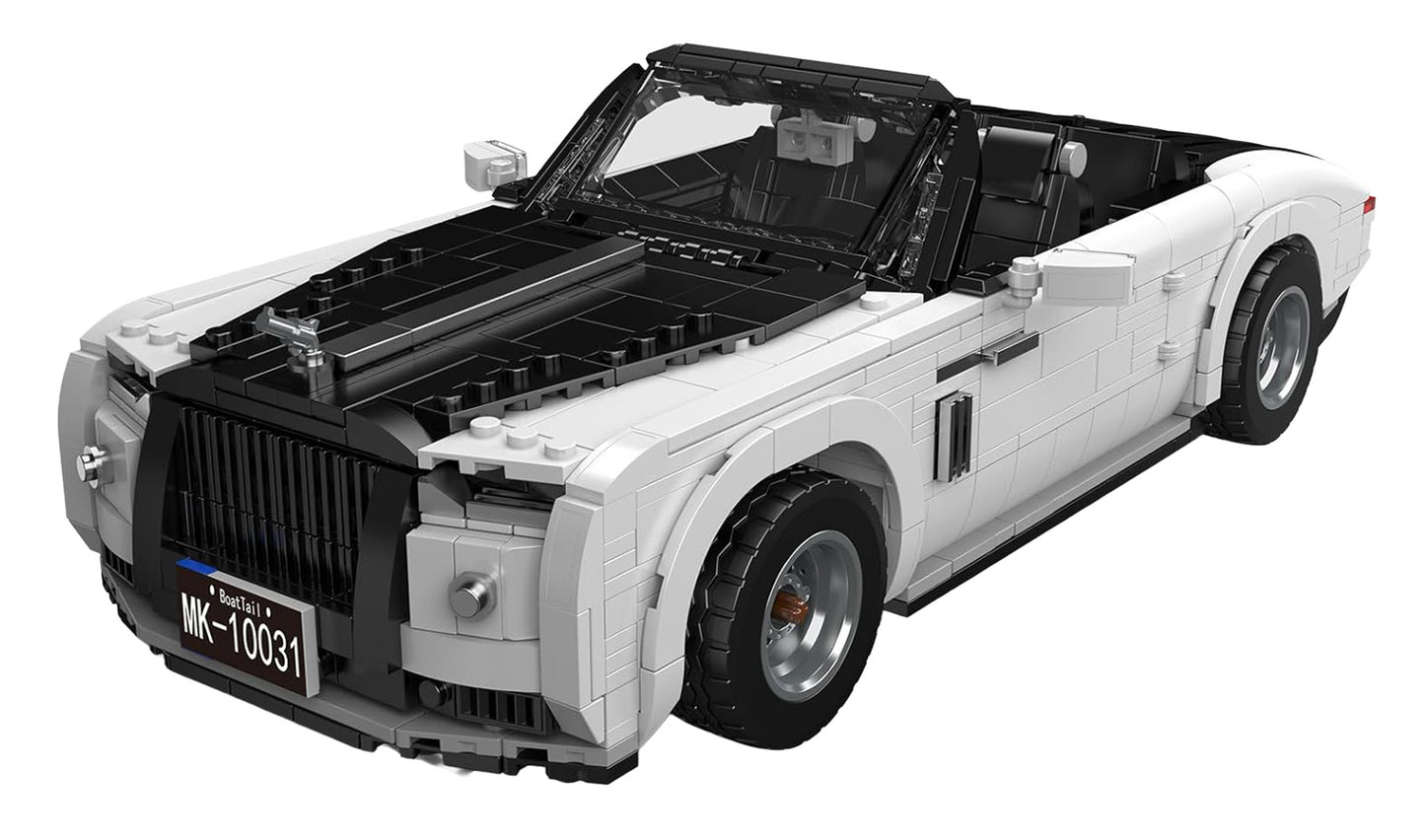 Brick Set Cabriolet 1603 kom — Bijela