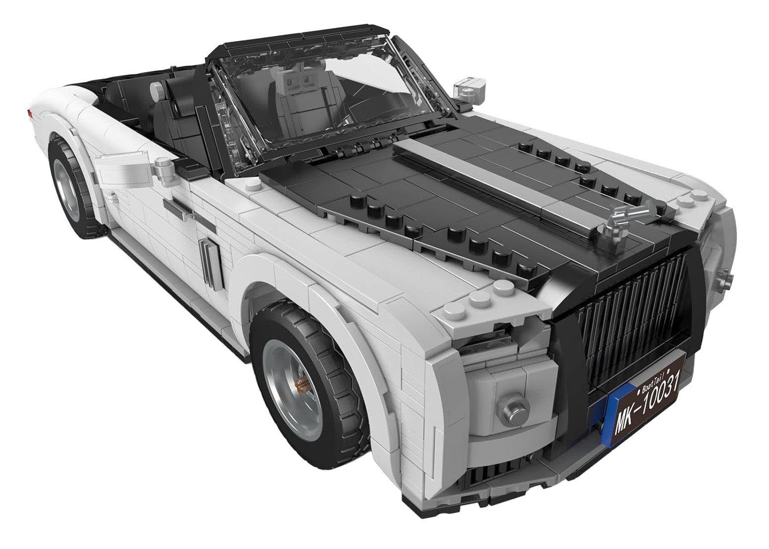 Brick Set Cabriolet 1603 kom — Bijela