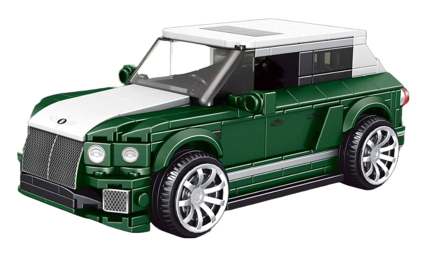 Brick Set 443 kom — Zelena